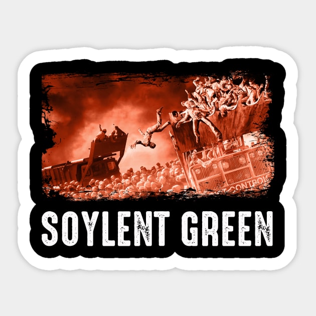 Thorn and Roth in the Soylent Conspiracy Sticker by Mythiana